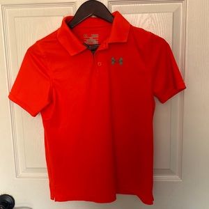 Great condition boys UA golf shirt
